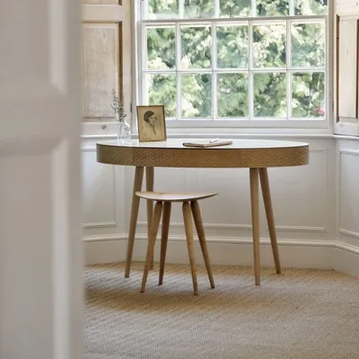 Filly Dressing Table & Stool in Sycamore, Matthew Burt