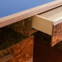 Blue Leather Desk, view 5