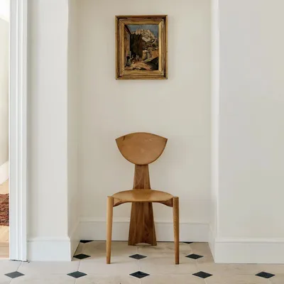Finback Chair in Elm, Matthew Burt