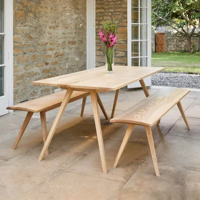 Fonthill Table in Ash or oak, Matthew Burt