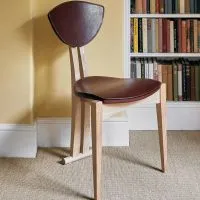 Leather Tricorn Chair, view 2