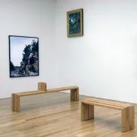 National Museum Wales Benches, view 2