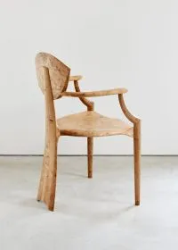 Finback Carver Chair, view 3