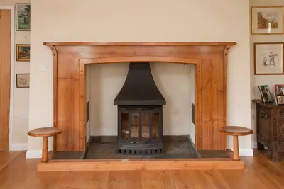 Sitting Room Fire Surround & Seats, Matthew Burt