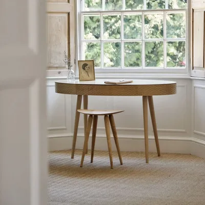 Filly Dressing Table & Stool in Sycamore, Matthew Burt