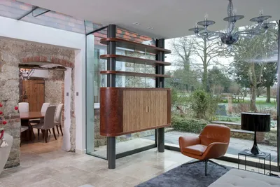 Suspended Media Cabinet, Matthew Burt