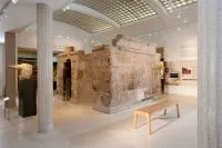 Ashmolean Egyptian Bench, view 2