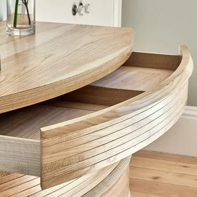 Bowfront Chest (four Drawer), Matthew Burt