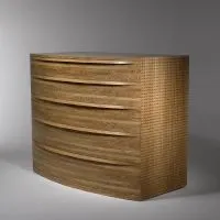 Bowfront Chest (four Drawer), view 8
