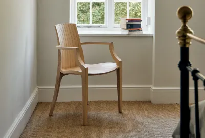 Coopered carver chair by Matthew Burt