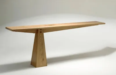Canti Ii Console Table in Ash or elm, Matthew Burt