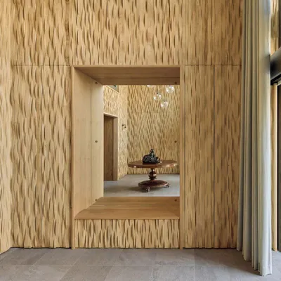 Waterfall Panelling, Matthew Burt