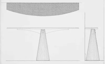 Working drawing from the Matthew Burt sketchbook