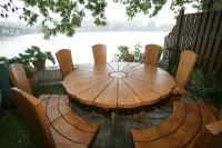 Riverside Dining Table, view 3