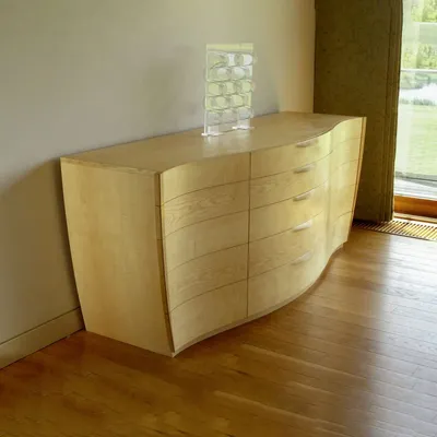 Serpentine Chest Of Drawers, Matthew Burt